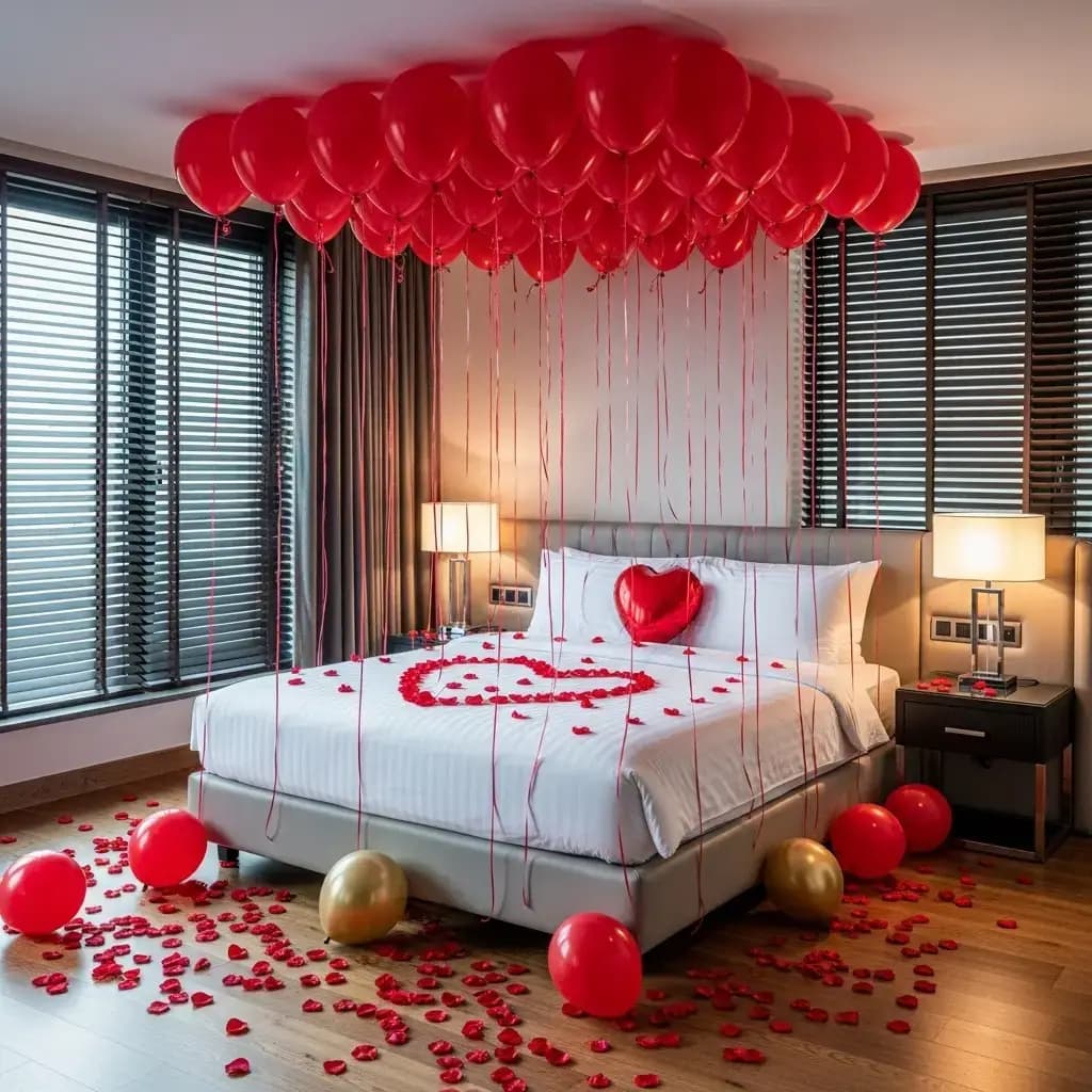 Hotel Room Proposal Decoration