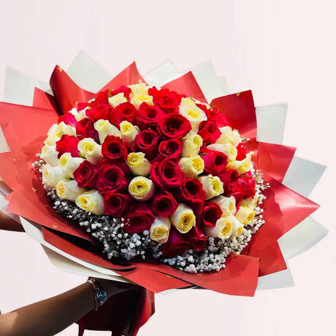 Sunshine & Love Rose Bouquet