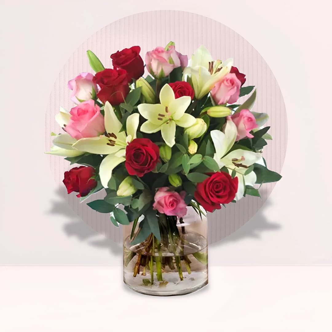 Rose & Lily Pure Beauty Bouquet