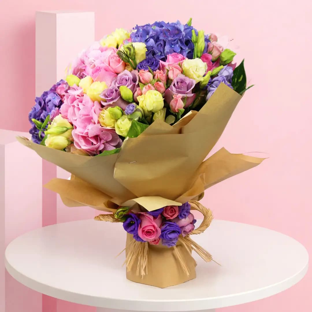 Pastel Garden Mixed Bouquet