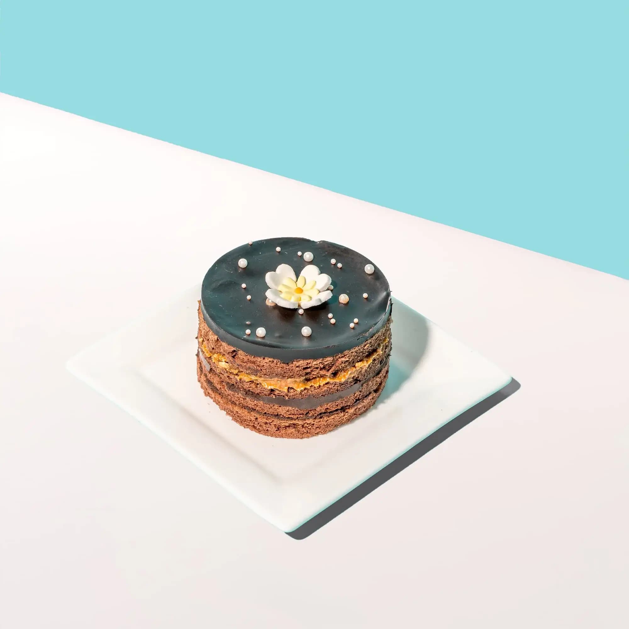 Creamy Chocolate Bento Cake