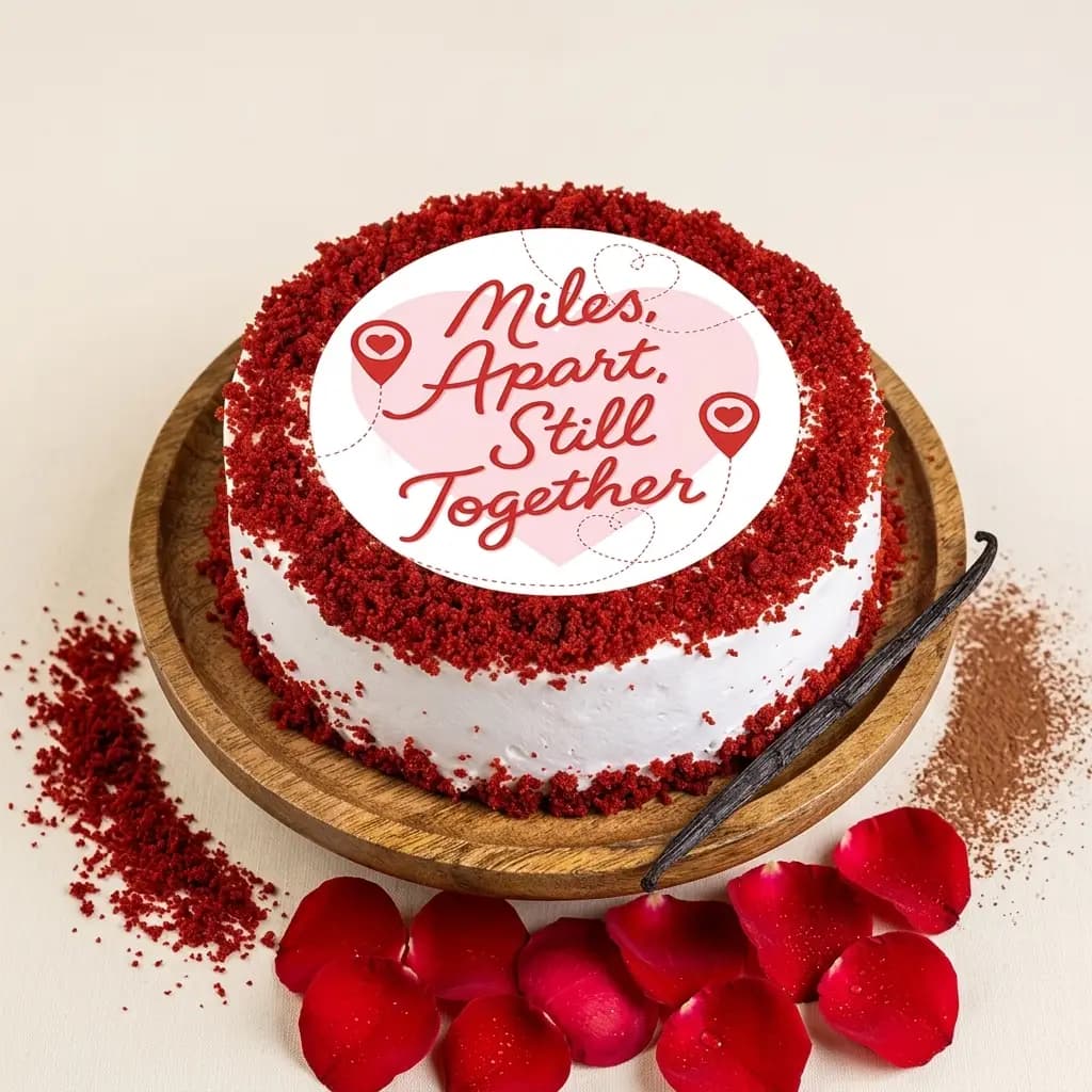 Love Theme Birthday Cake