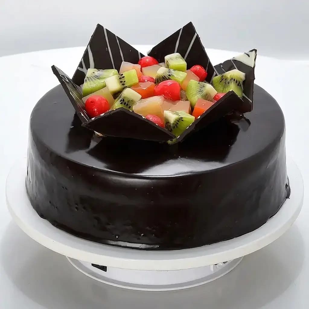 Chocolate Truffle Fruit Cake