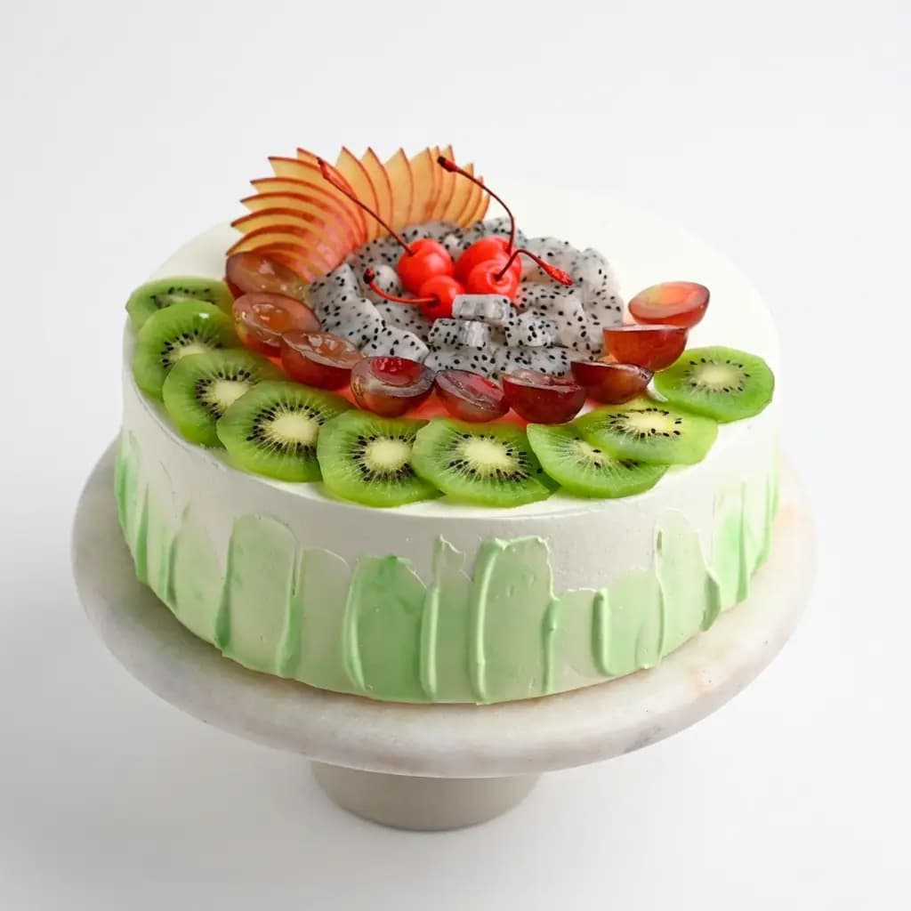 Exotic Fruit Cream Cake
