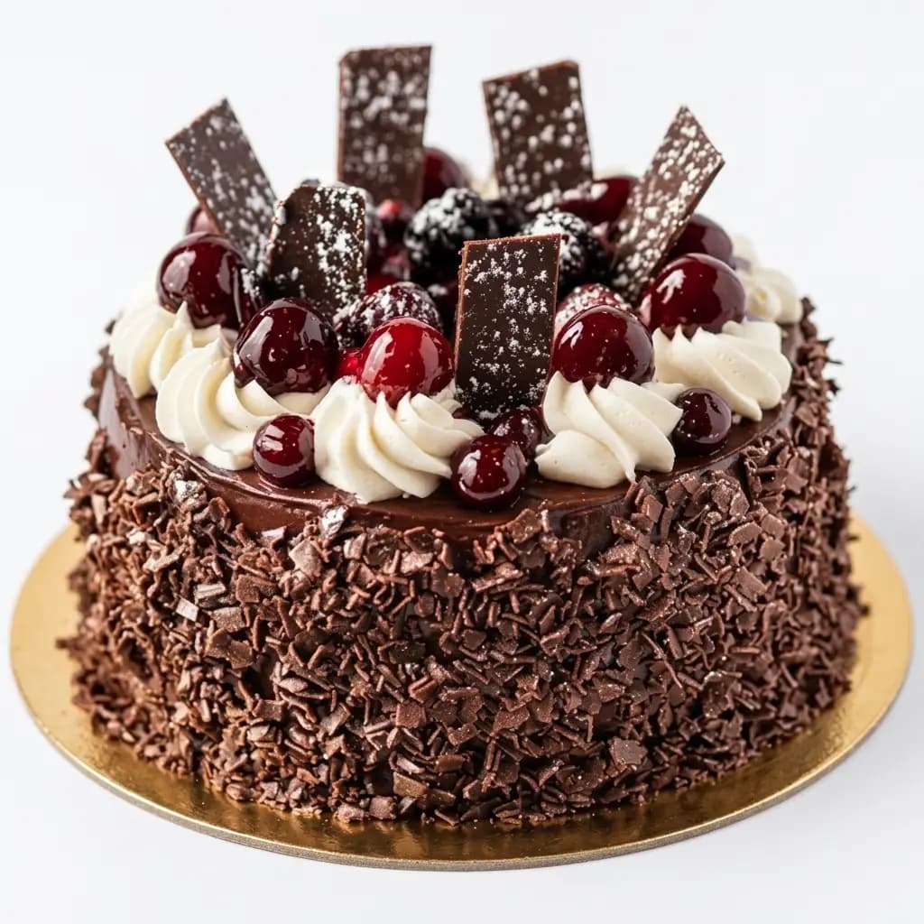Premium Black Forest Cherry Cake