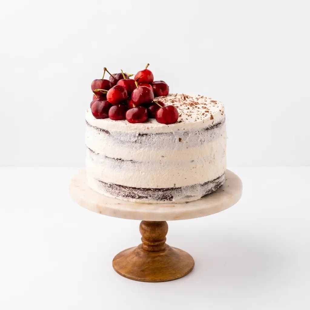 Black Forest Cake with Cherries
