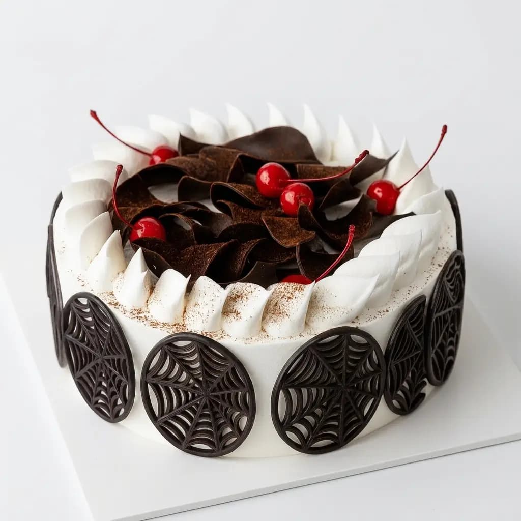 Chocolate Black Forest Cherry Cake