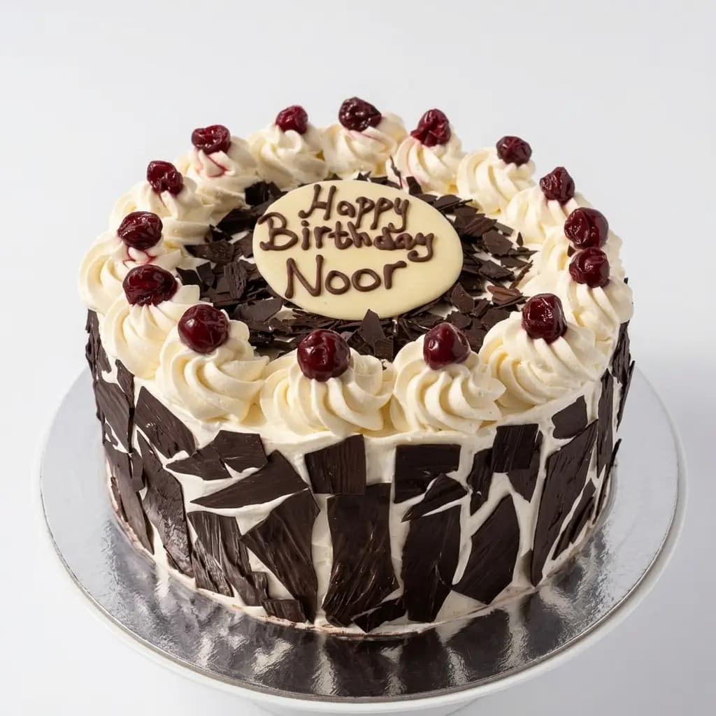 Black Forest Chocolate Truffle Cake