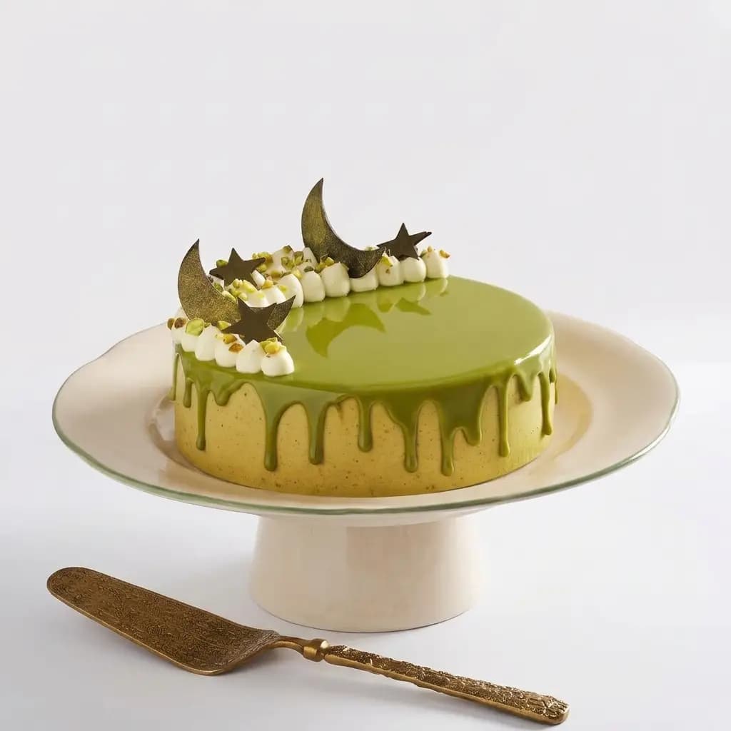 Creamy Kunafa Cake