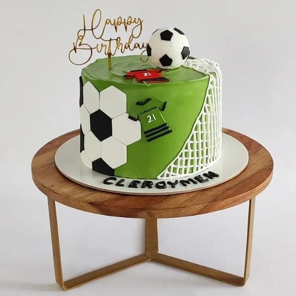 Champions League Football Cake