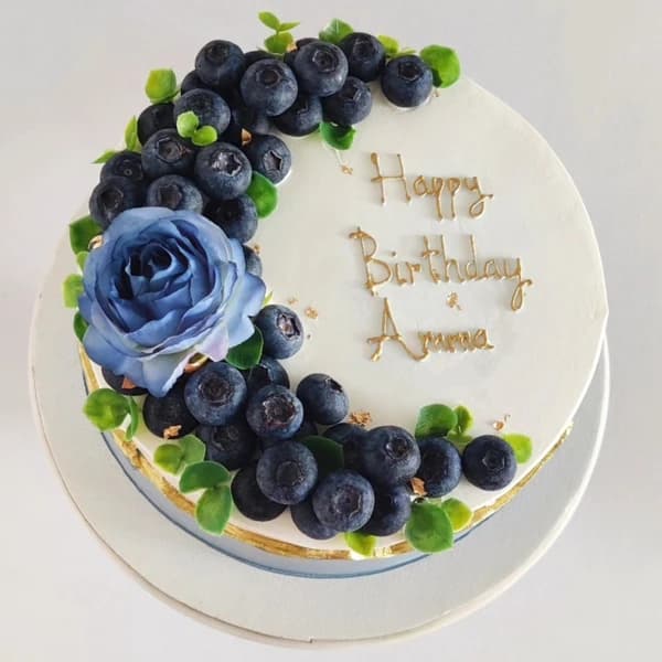 Berry Blue Delight Cake