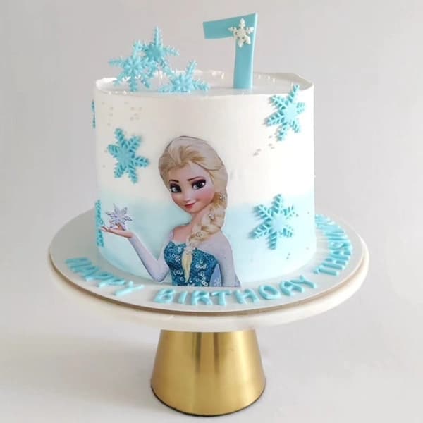 Frozen Princess Birthday Cake