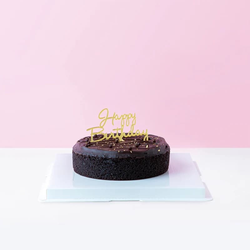 Chocolate Truffle Treat Birthday Cake