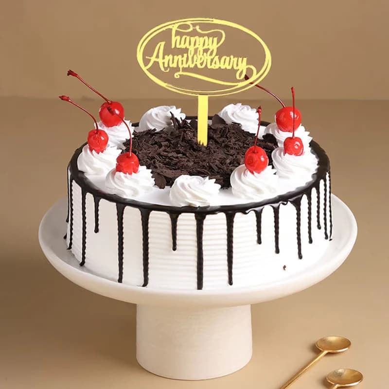 Black Forest Bliss Anniversary Cake
