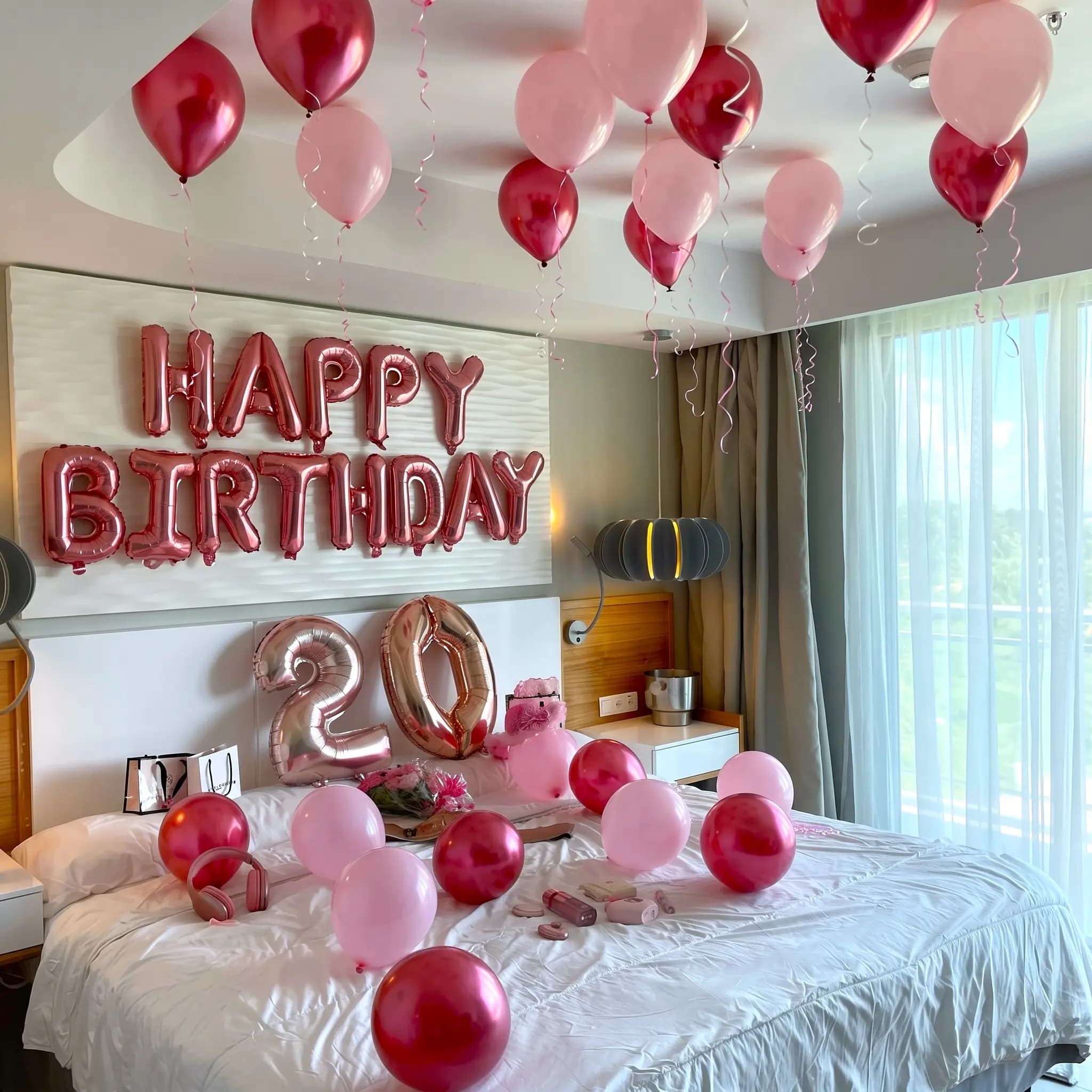 Simple Room Decoration for Birthday