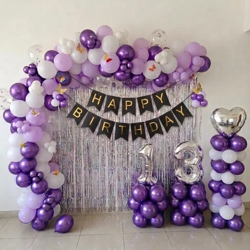 Birthday Backdrop Decor