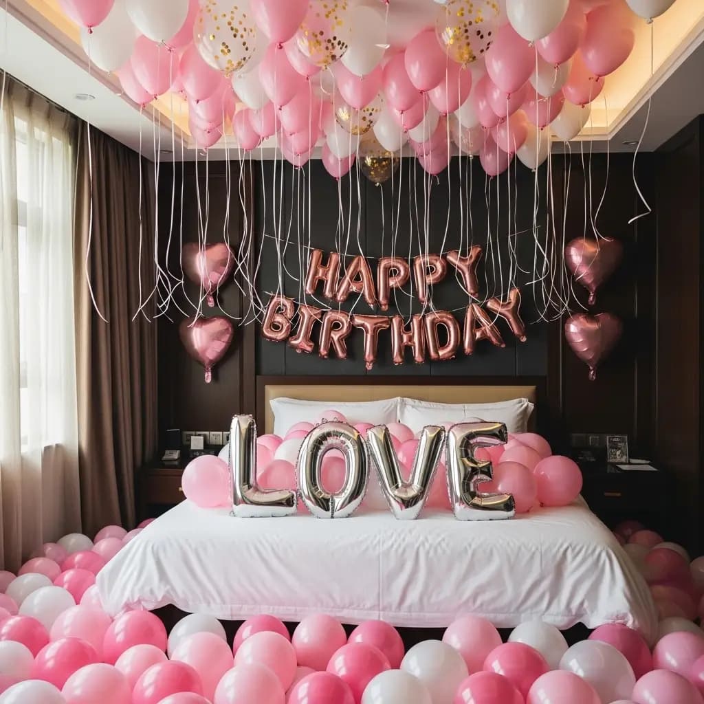Surprise Birthday Decoration for Love