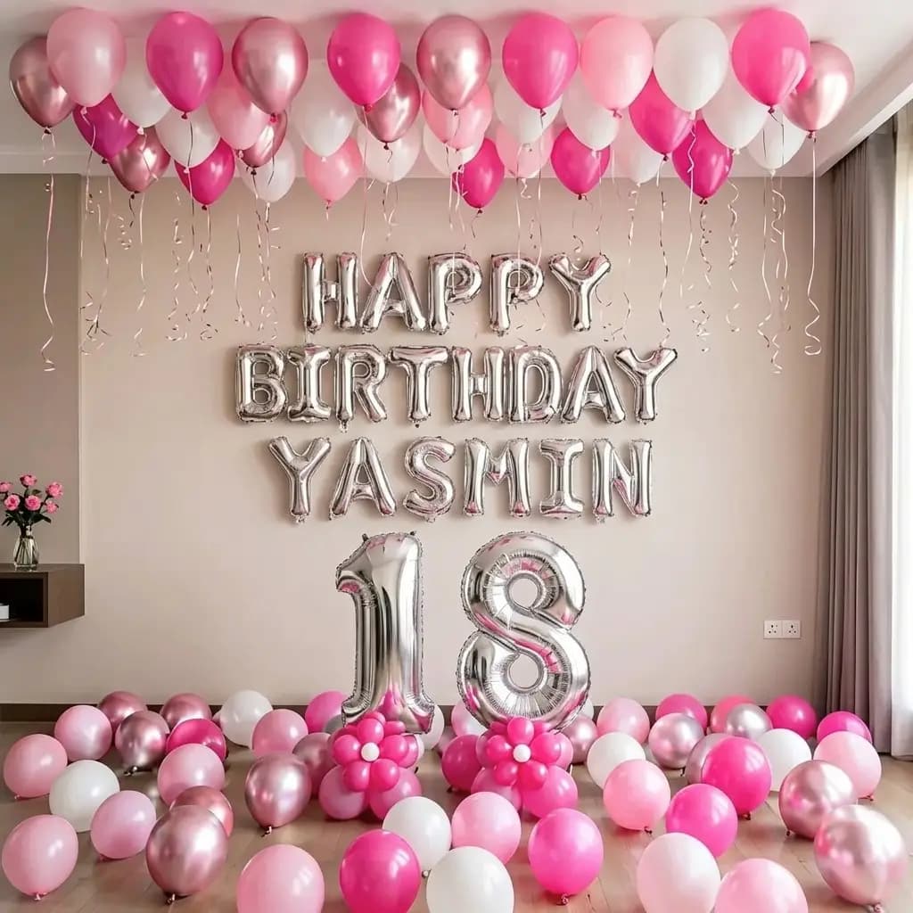 Luxury Hall Birthday Decoration