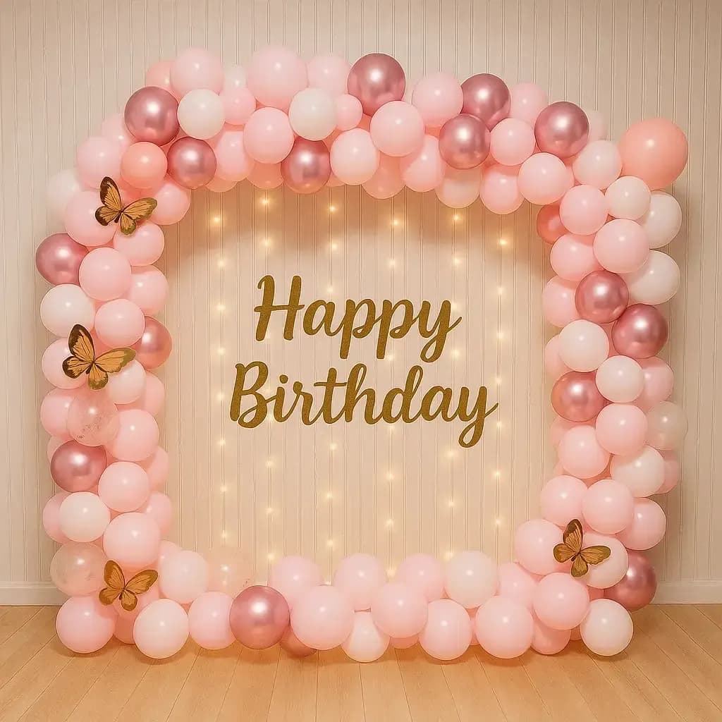 Birthday Celebration Decor at Home