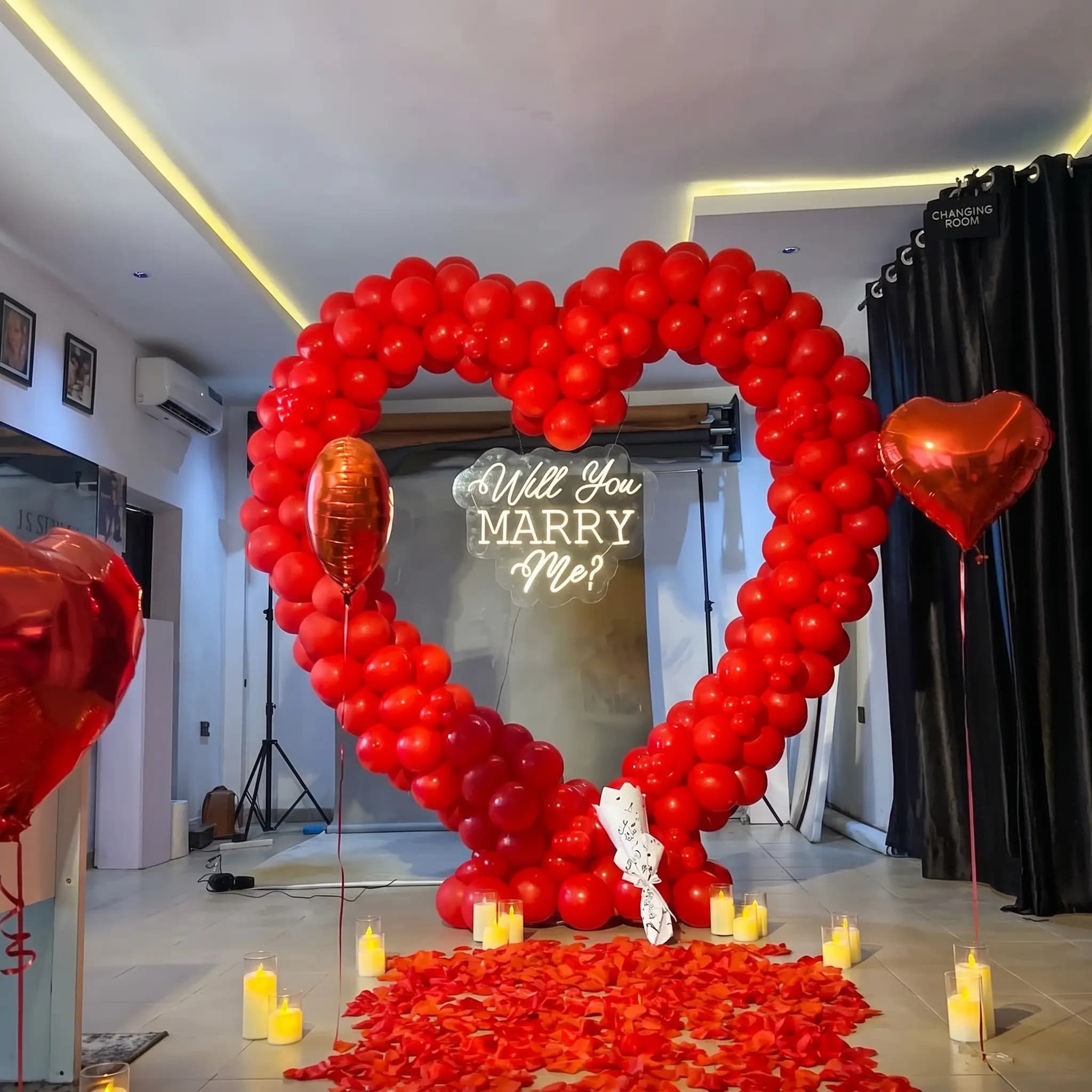 Proposal Decoration for Girlfriend