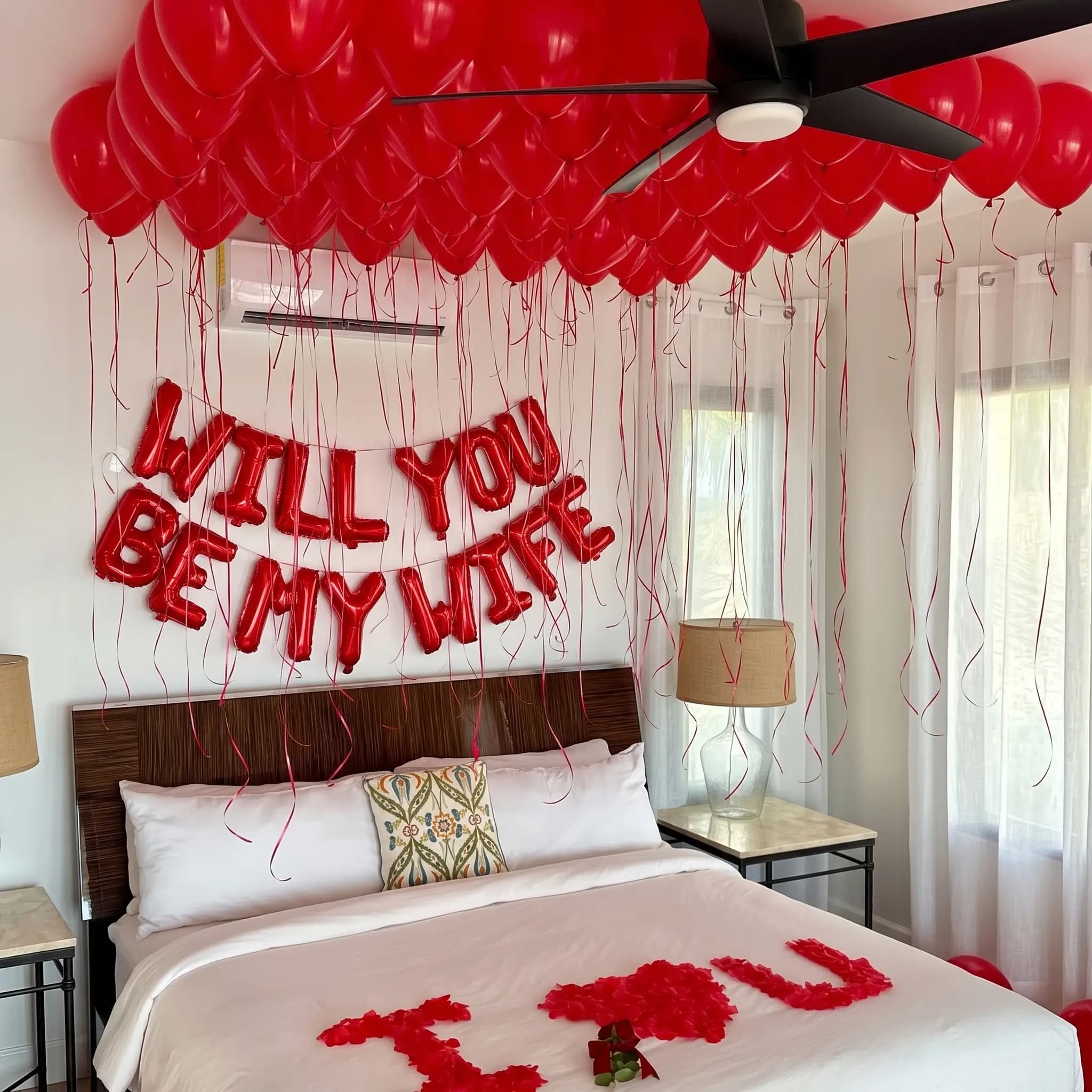Marriage Proposal Room Decoration
