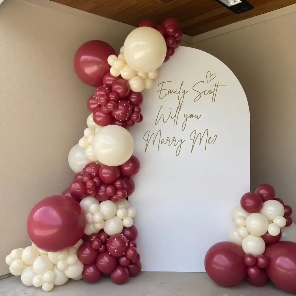 Marry Me Proposal Setup