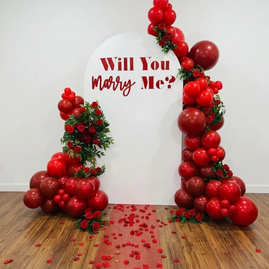 Romantic Marry Me Setup