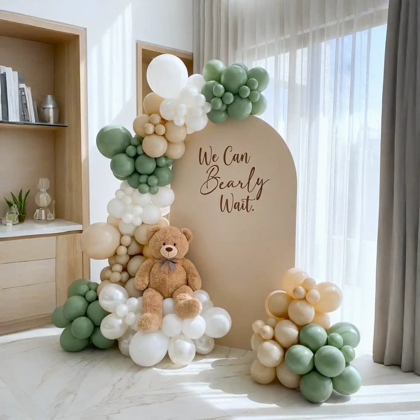 Home Baby Shower Balloon Decoration