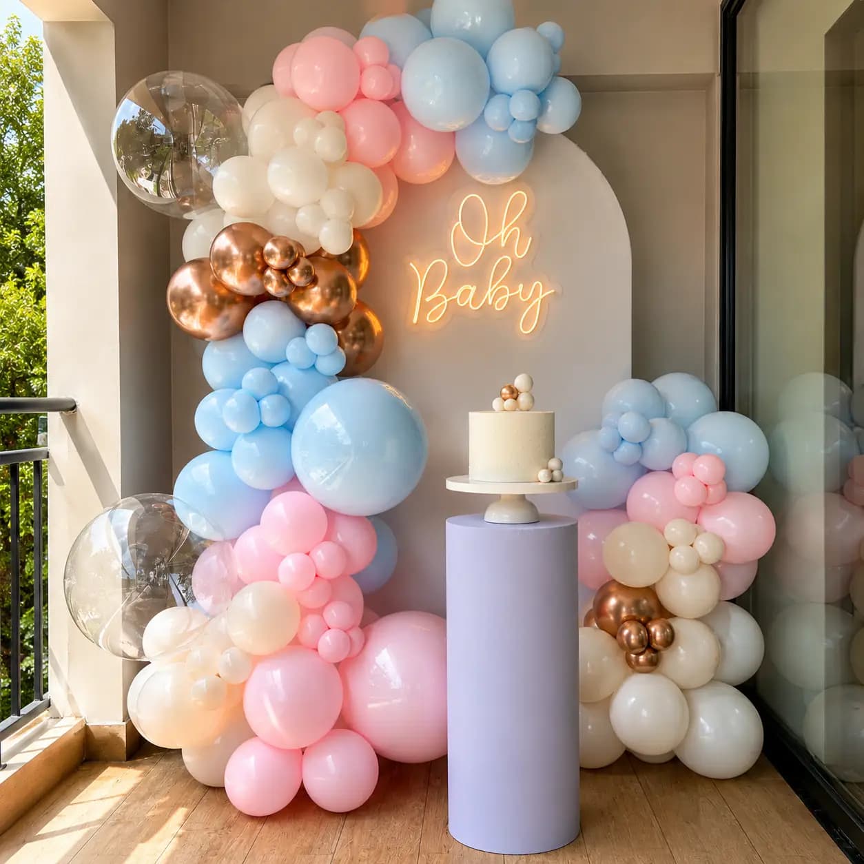 Baby Shower Balloon Decoration