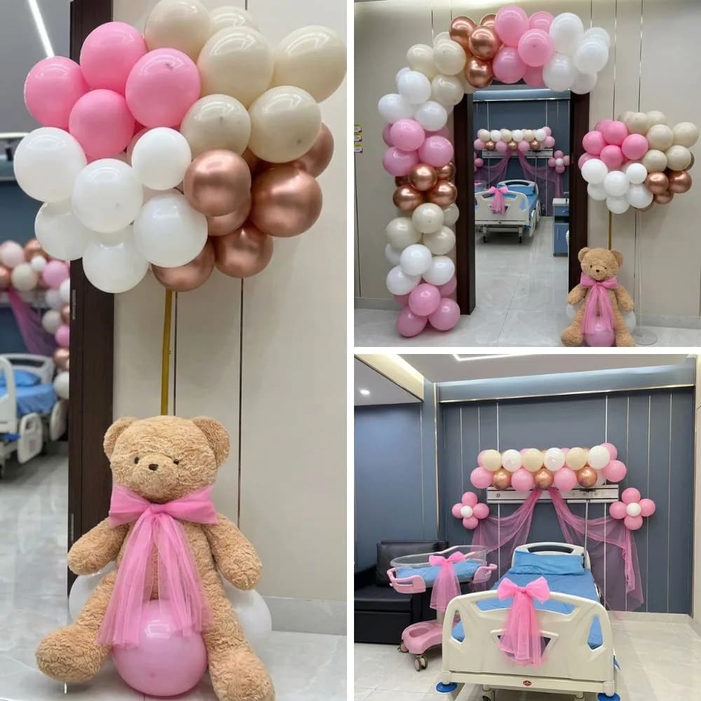 Baby Princess Welcome Balloon Decoration