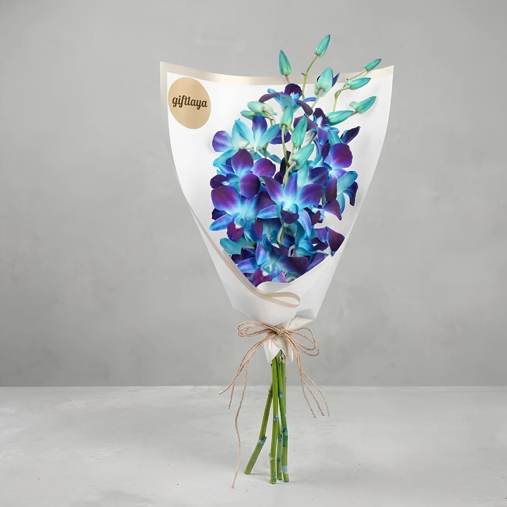 Blue Orchid Elegance Bouquet