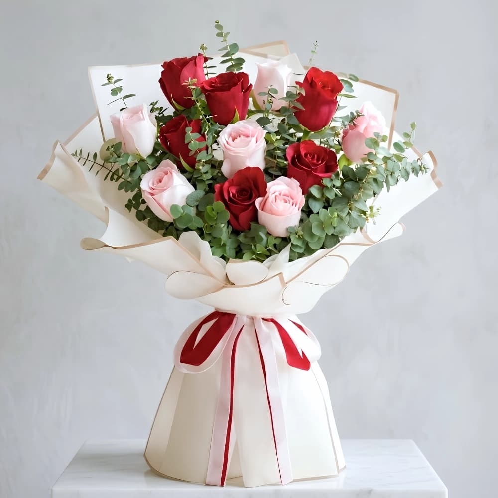 Premium Mixed Rose Bouquet