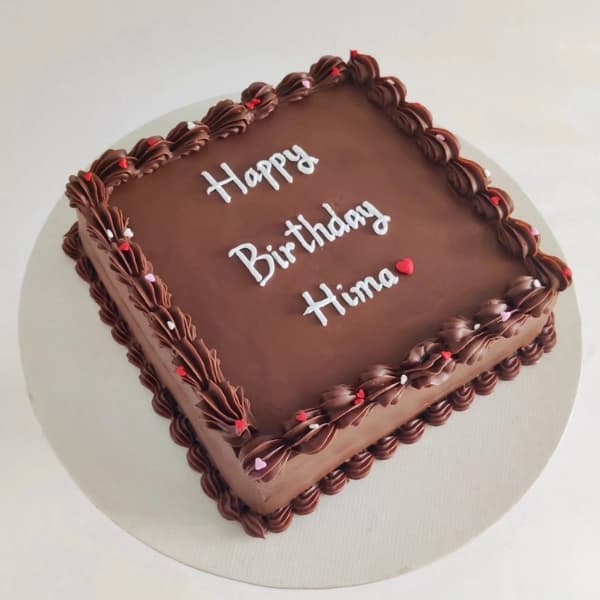 Molten Choco Lava Indulgence Birthday Cake