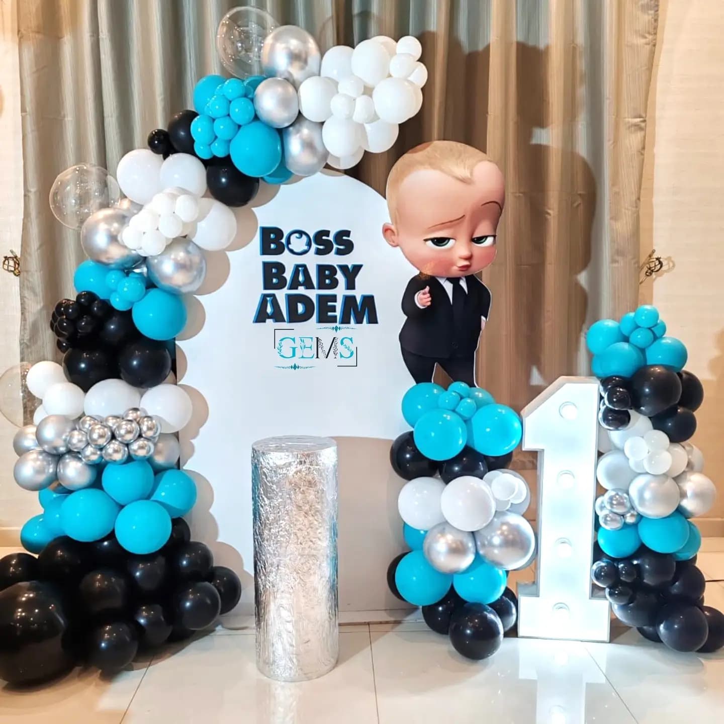 Boss Baby First Birthday Decoration