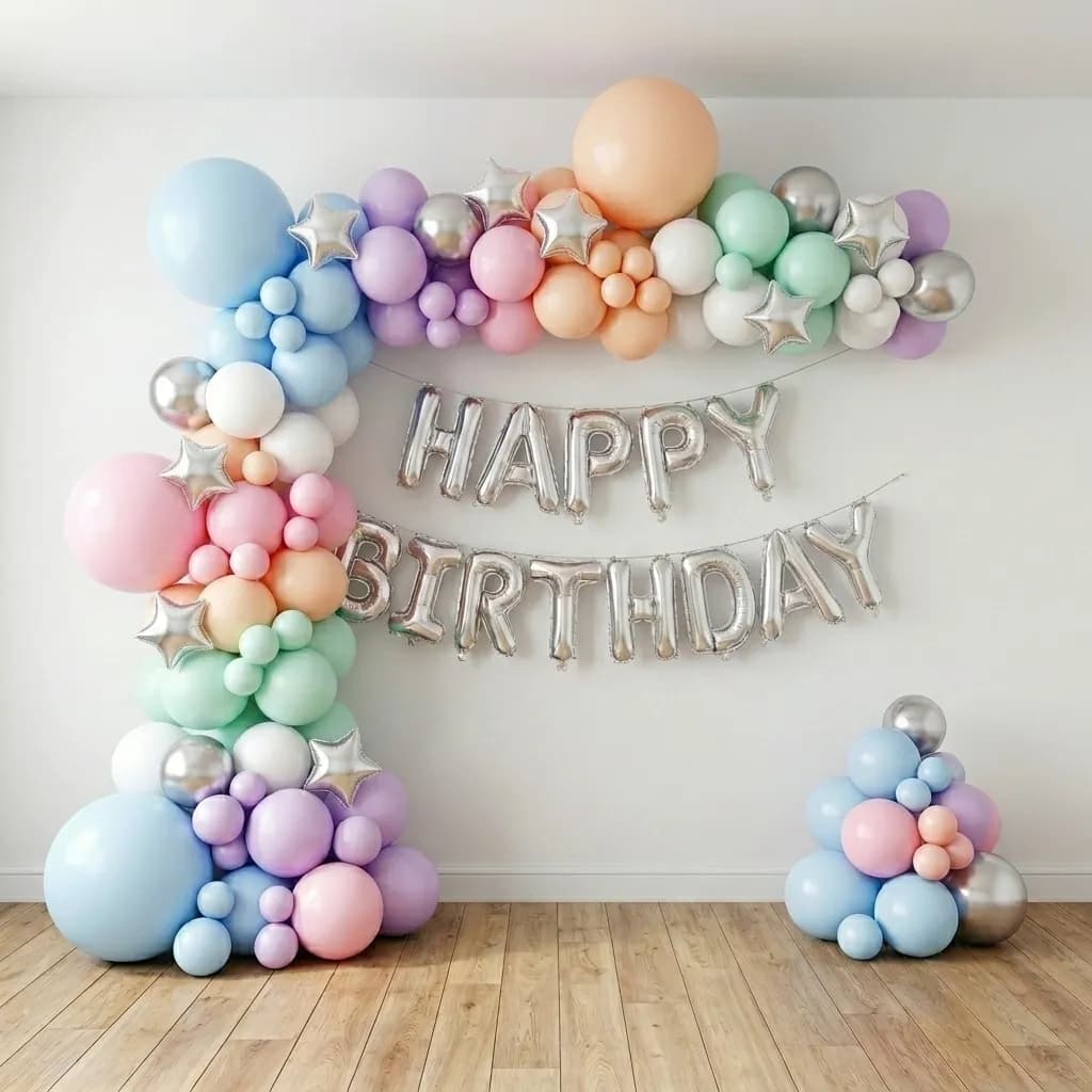 Dreamy Pastel Birthday Decoration
