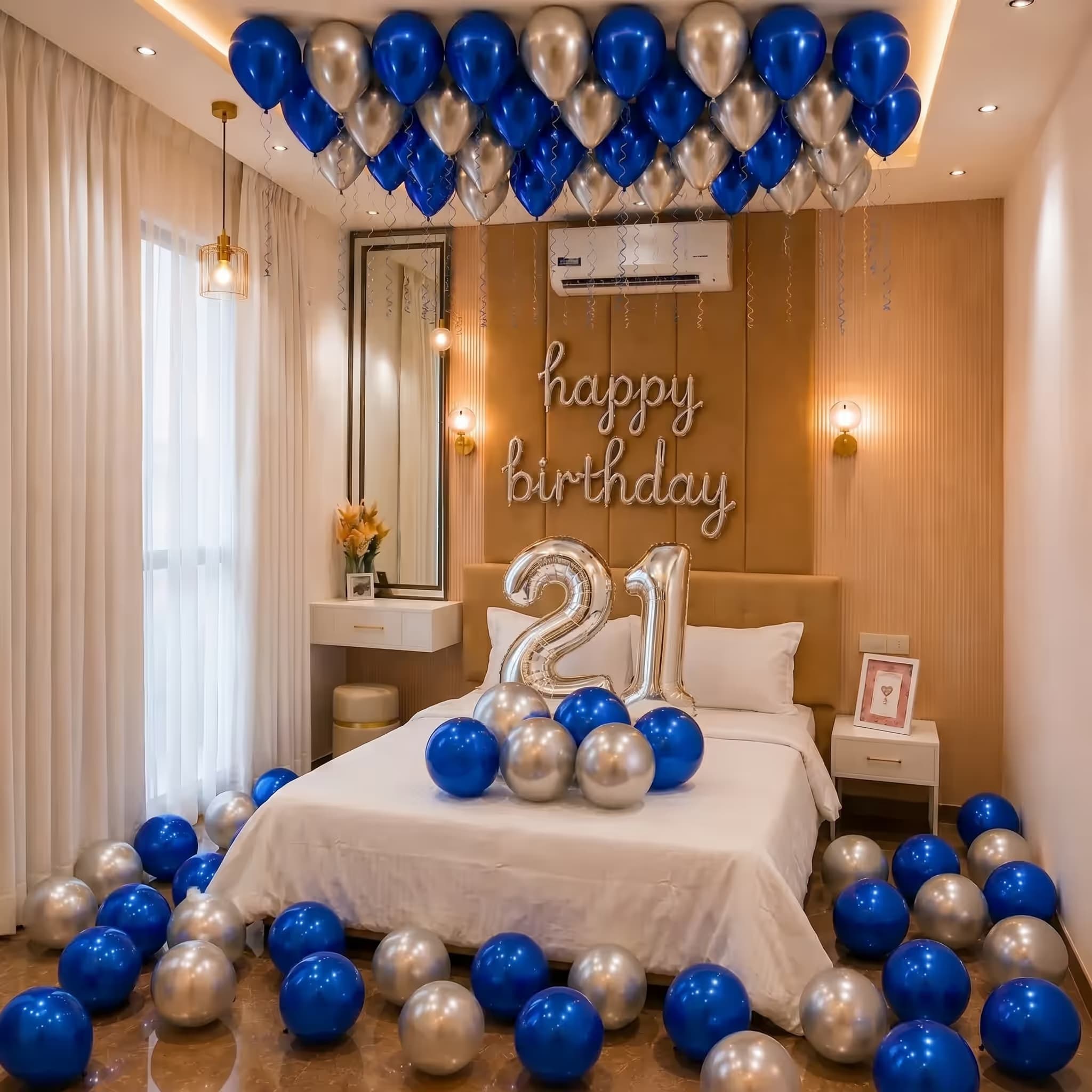 21st Birthday Decoration at Home