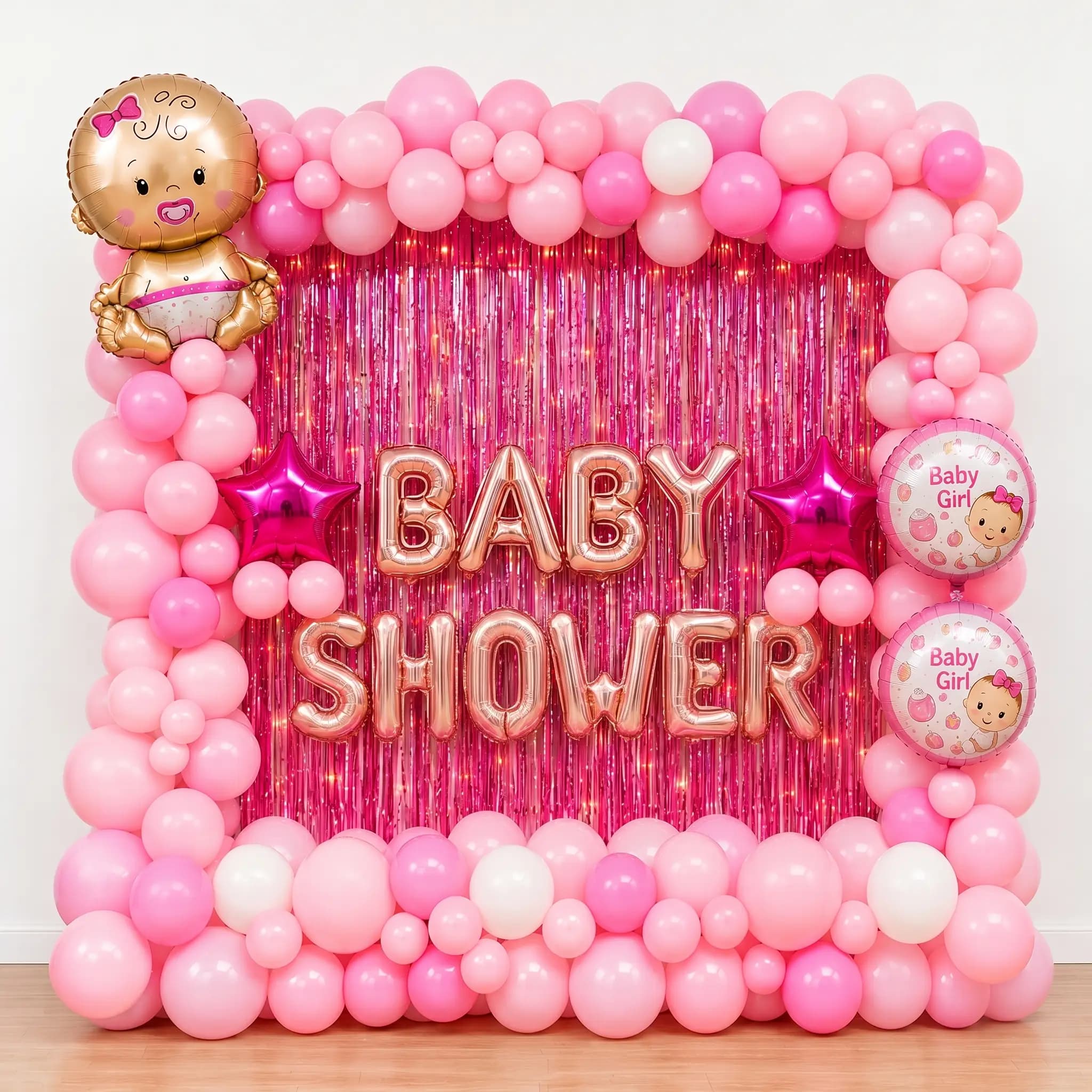Simple Baby Shower Arch Decoration