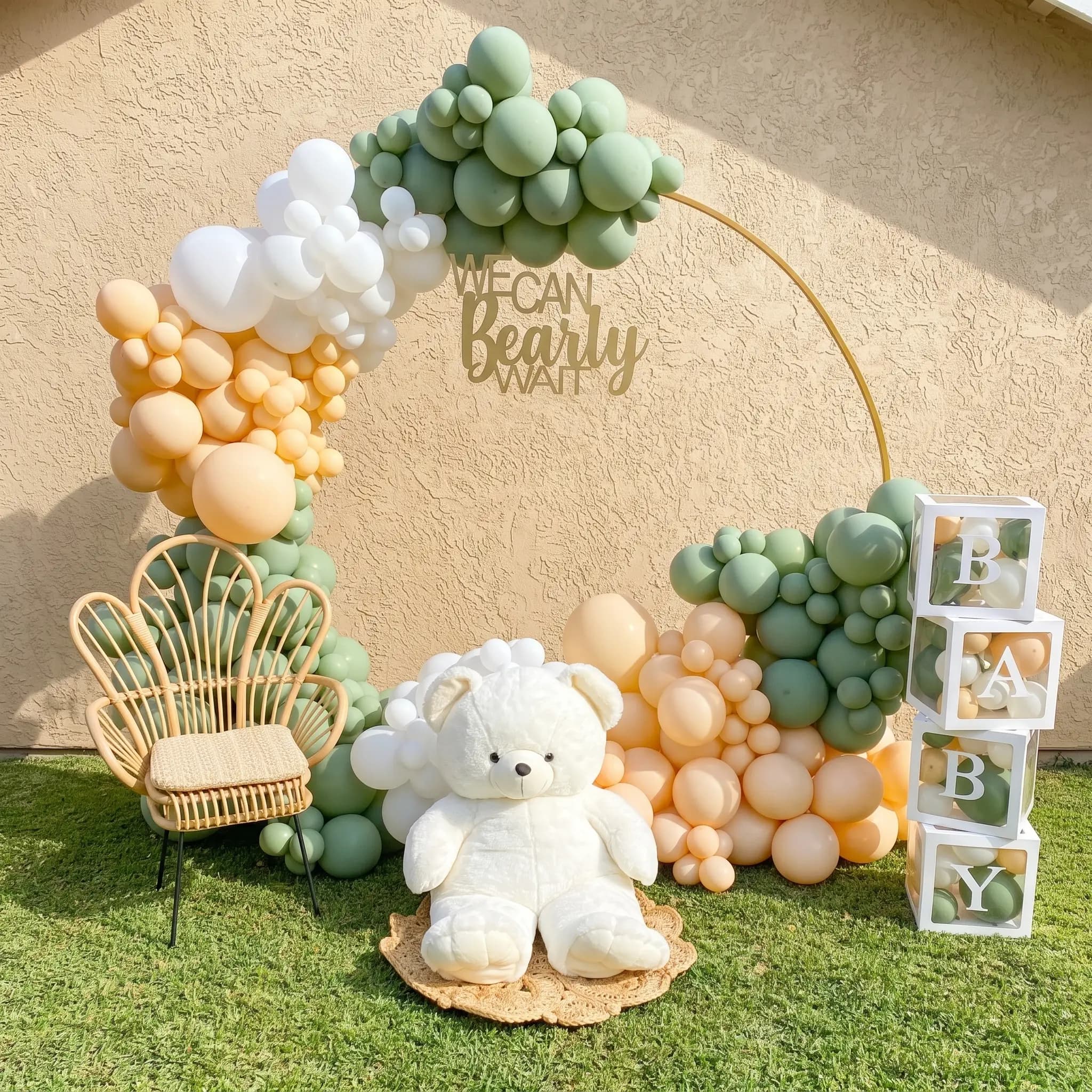 Elegant Ring Decoration for Baby Shower